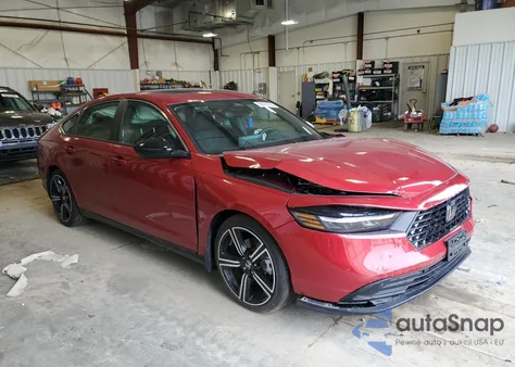 2023 Honda Accord Hybrid Sport из США, поврежденный, VIN 1HGCY2F53PA051857